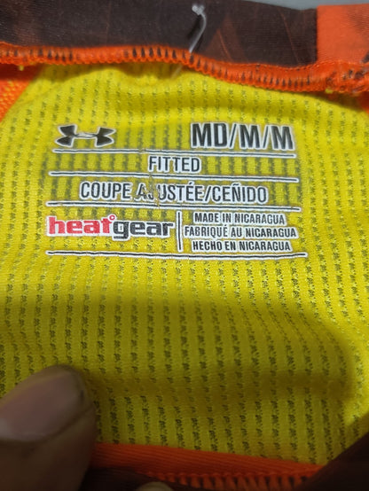 Under Armour Men Sport Orange T Shirt