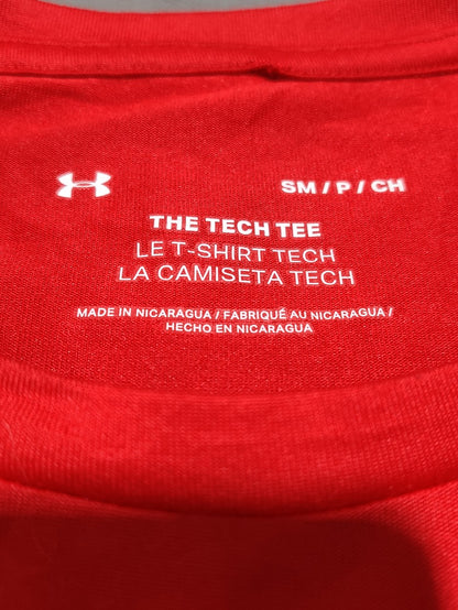 Under Armour Men Sport Red T Shirt