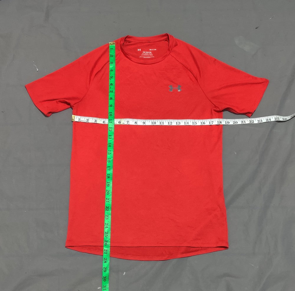 Under Armour Men Sport Red T Shirt