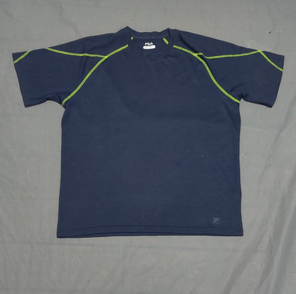 Fila Men Sport Blue T Shirt