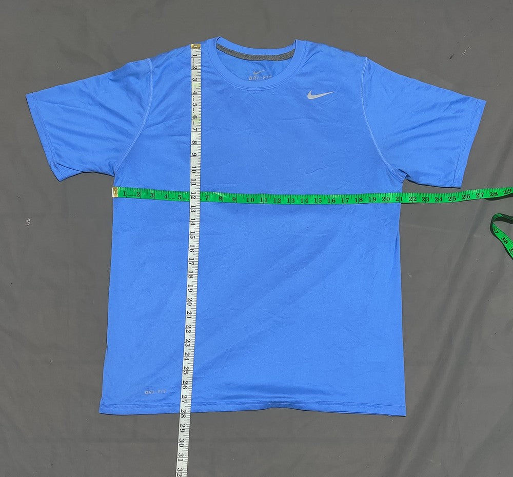 Nike Dri Fit Men Sport Blue T Shirt