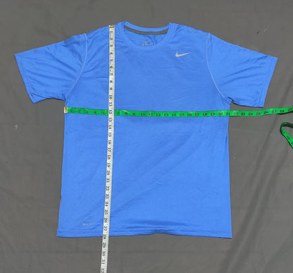 Nike Dri Fit Men Sport Blue T Shirt