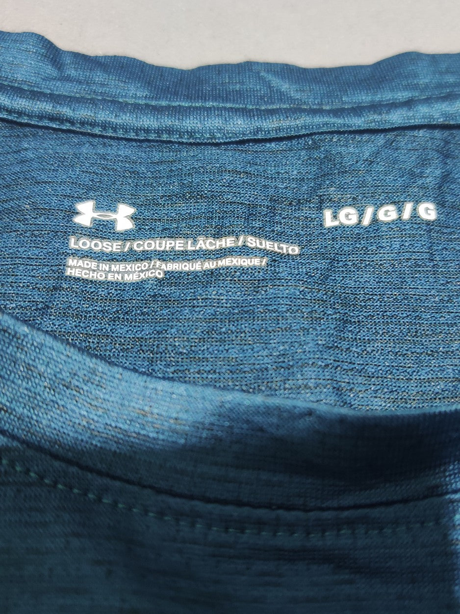 Under Armour Men Sport Green T Shirt