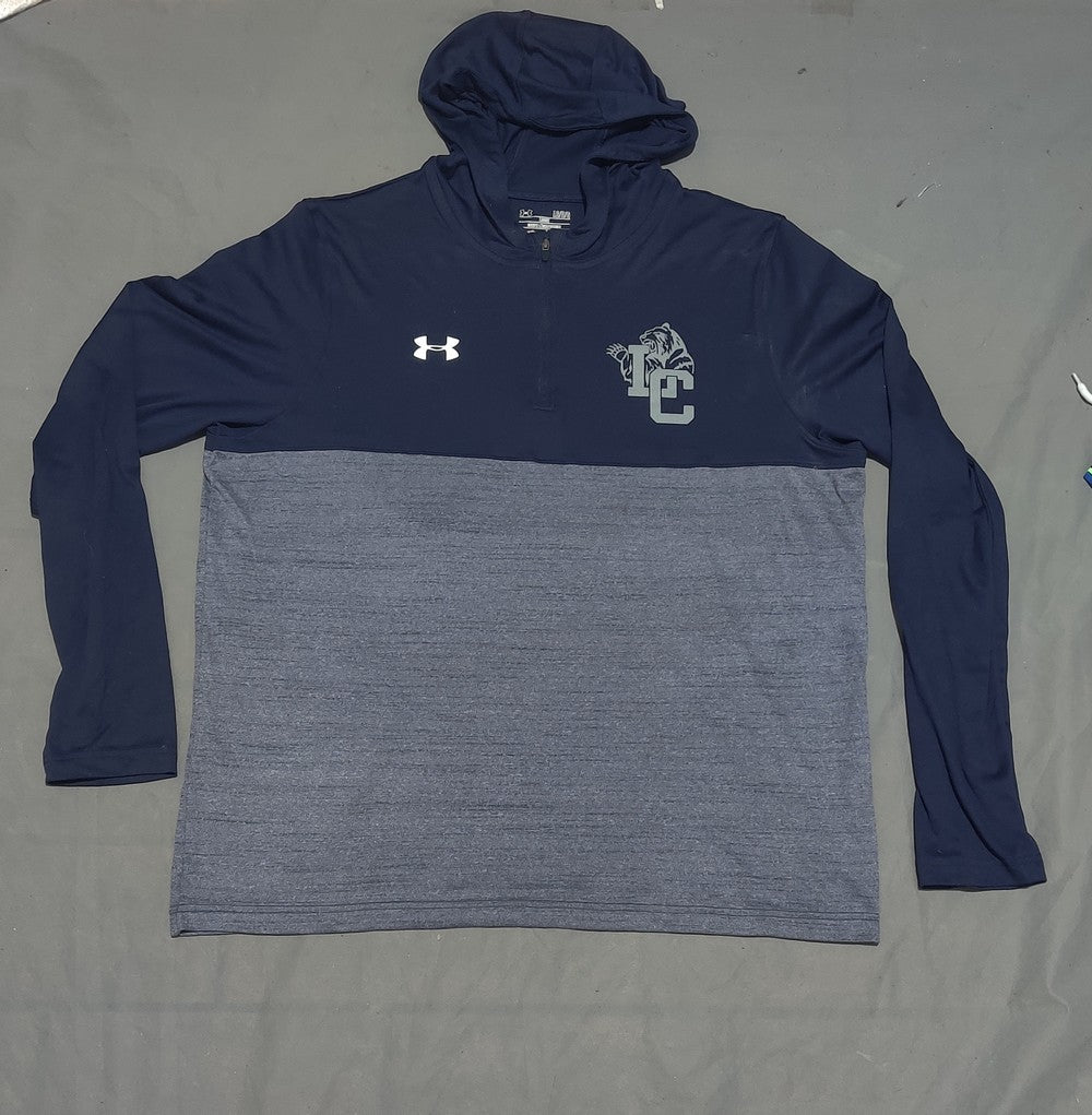 Under Armour Men Sport Blue Hooded T Shirt