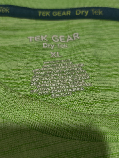 Tek Gear Men Sport Green T Shirt
