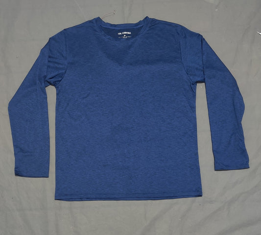 Real Essentials Men Sport Blue T Shirt