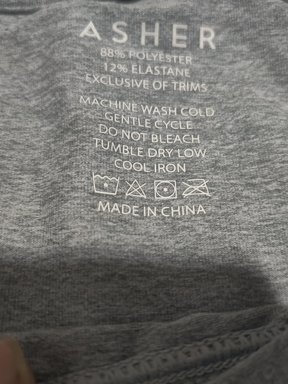 Asher Men Sport Gray T Shirt