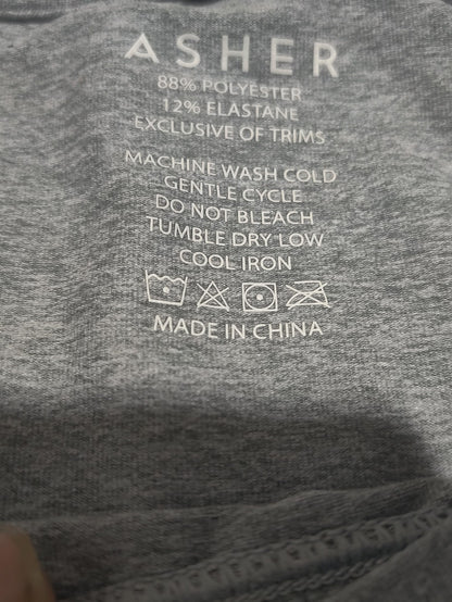 Asher Men Sport Gray T Shirt