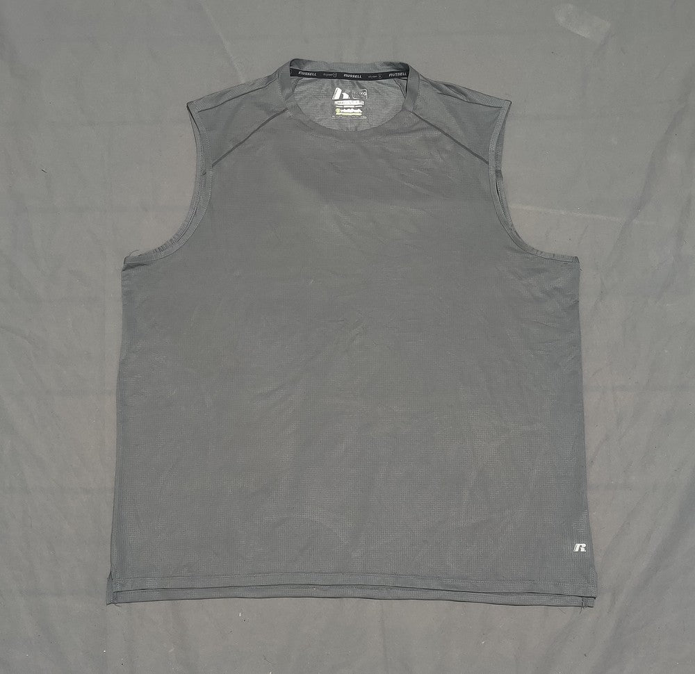 Russell Men Sport Gray Vest T Shirt