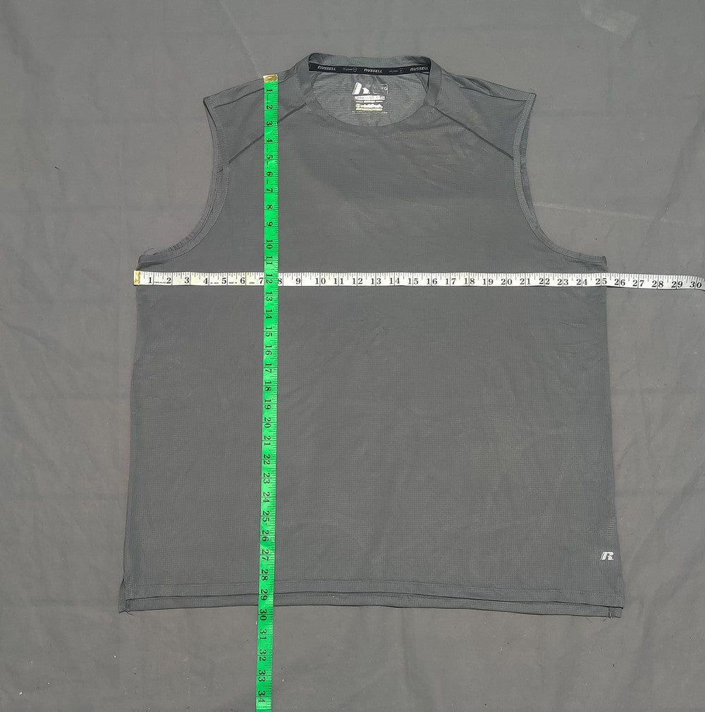 Russell Men Sport Gray Vest T Shirt