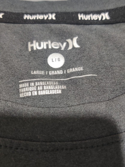 Hurley Men Sport Gray T Shirt