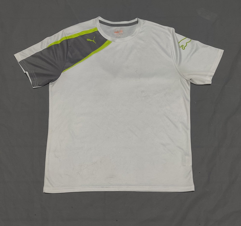 Puma Men Sport White T Shirt