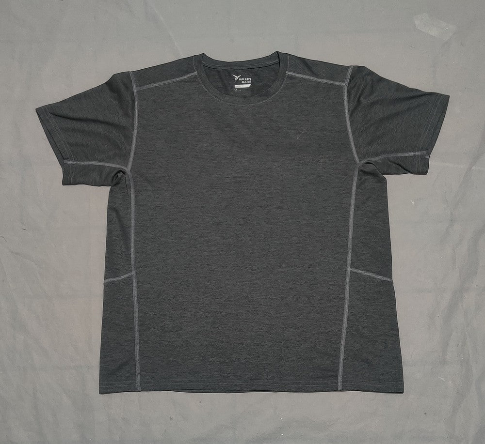 Old Navy Men Sport Gray T Shirt