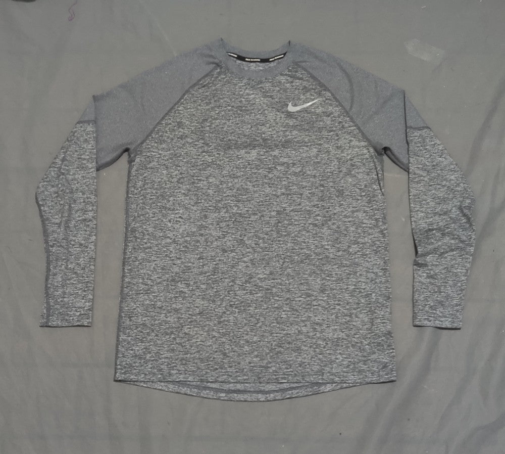 Nike Dri Fit Men Sport Gray T Shirt