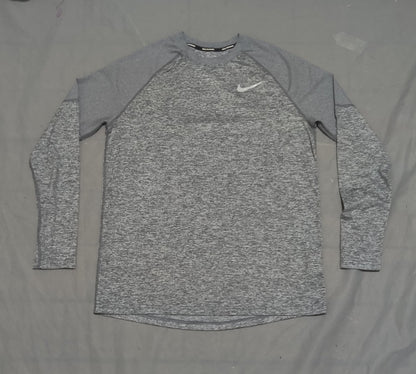Nike Dri Fit Men Sport Gray T Shirt