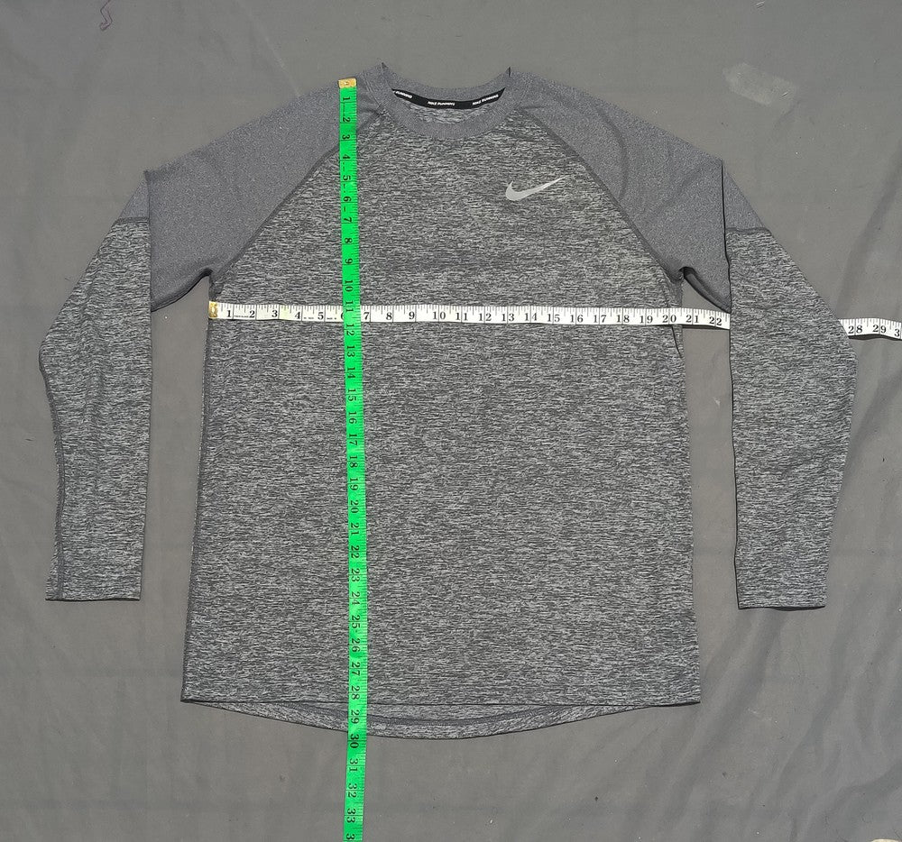 Nike Dri Fit Men Sport Gray T Shirt
