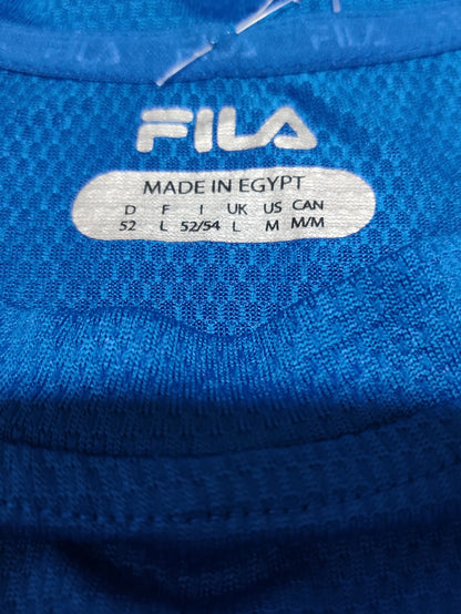 Fila Men Sport Blue T Shirt