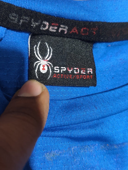 Spyder Men Sport Blue T Shirt