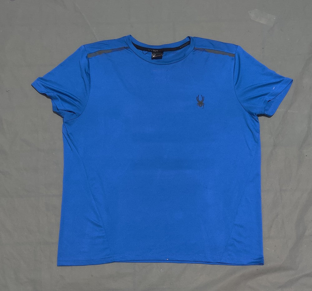 Spyder Men Sport Blue T Shirt