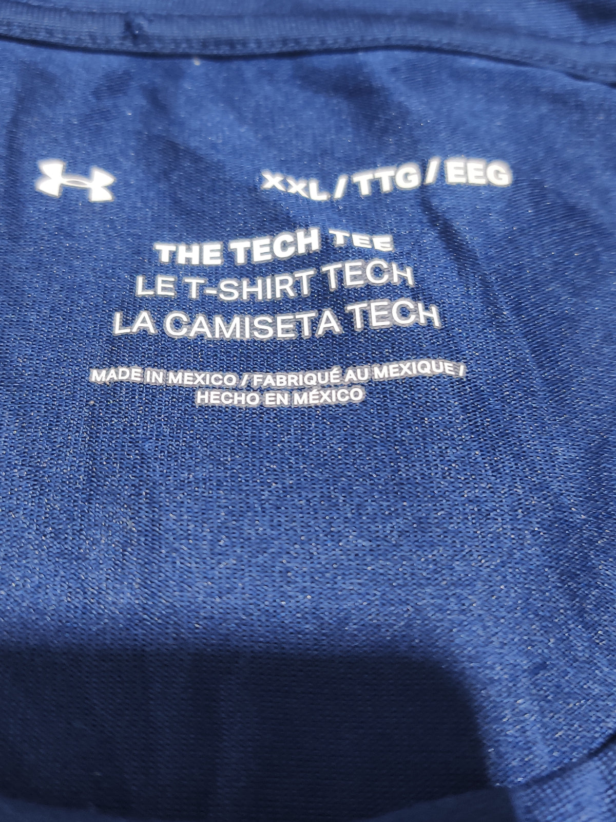 Under Armour Men Sport Blue T Shirt