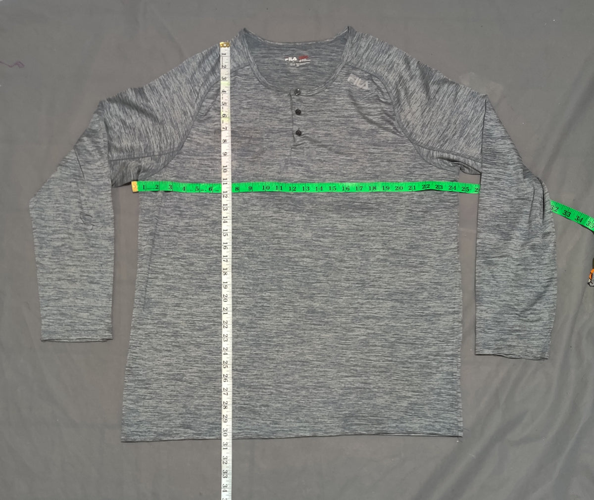 Fila Men Sport Gray T Shirt