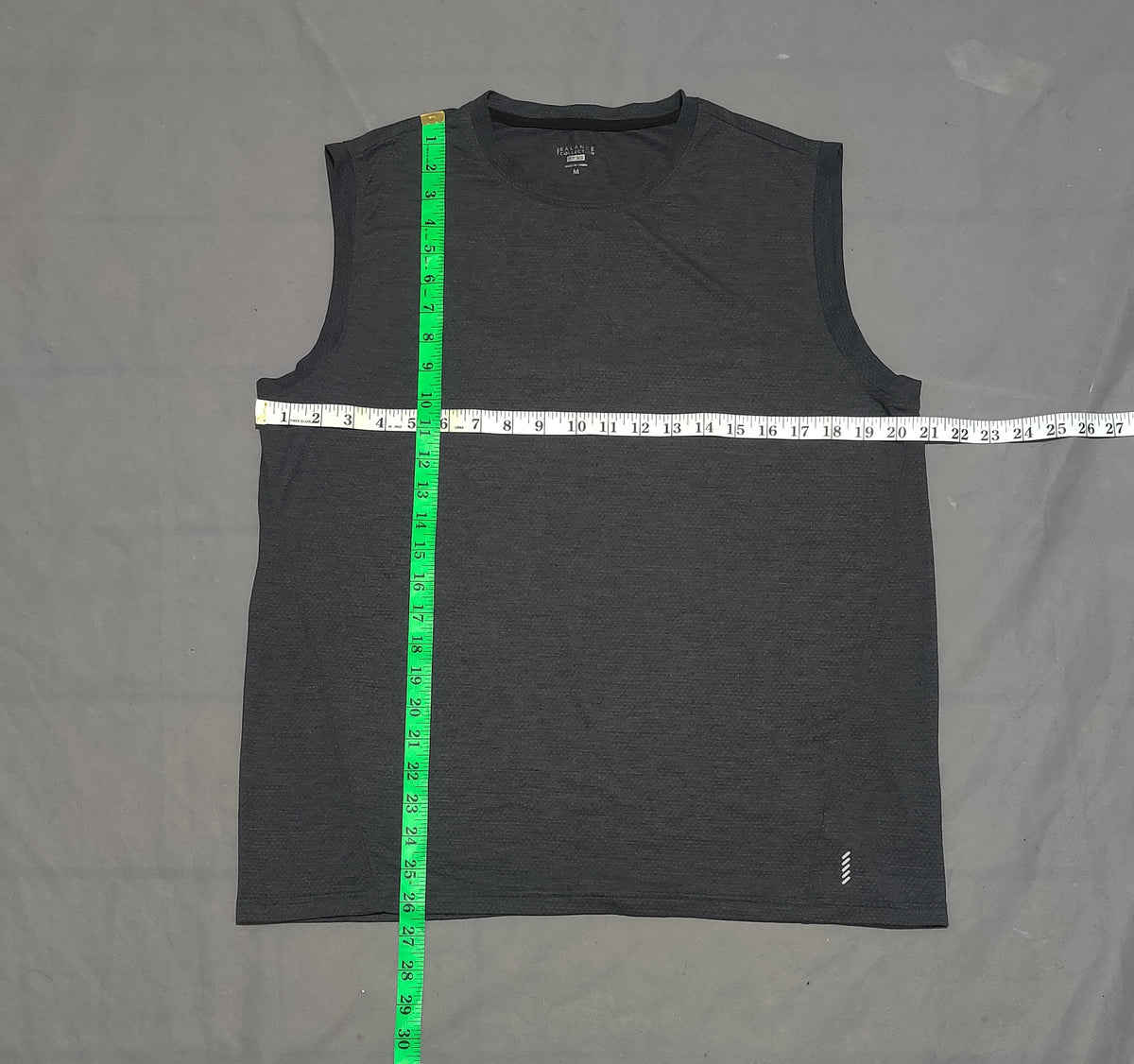 Balance Collection Men Sport Gray Vest T Shirt