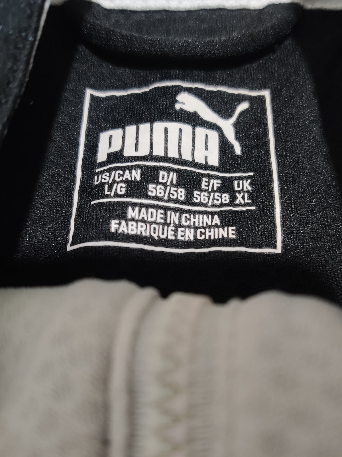 Puma Men Sport Black Half Zip T Shirt