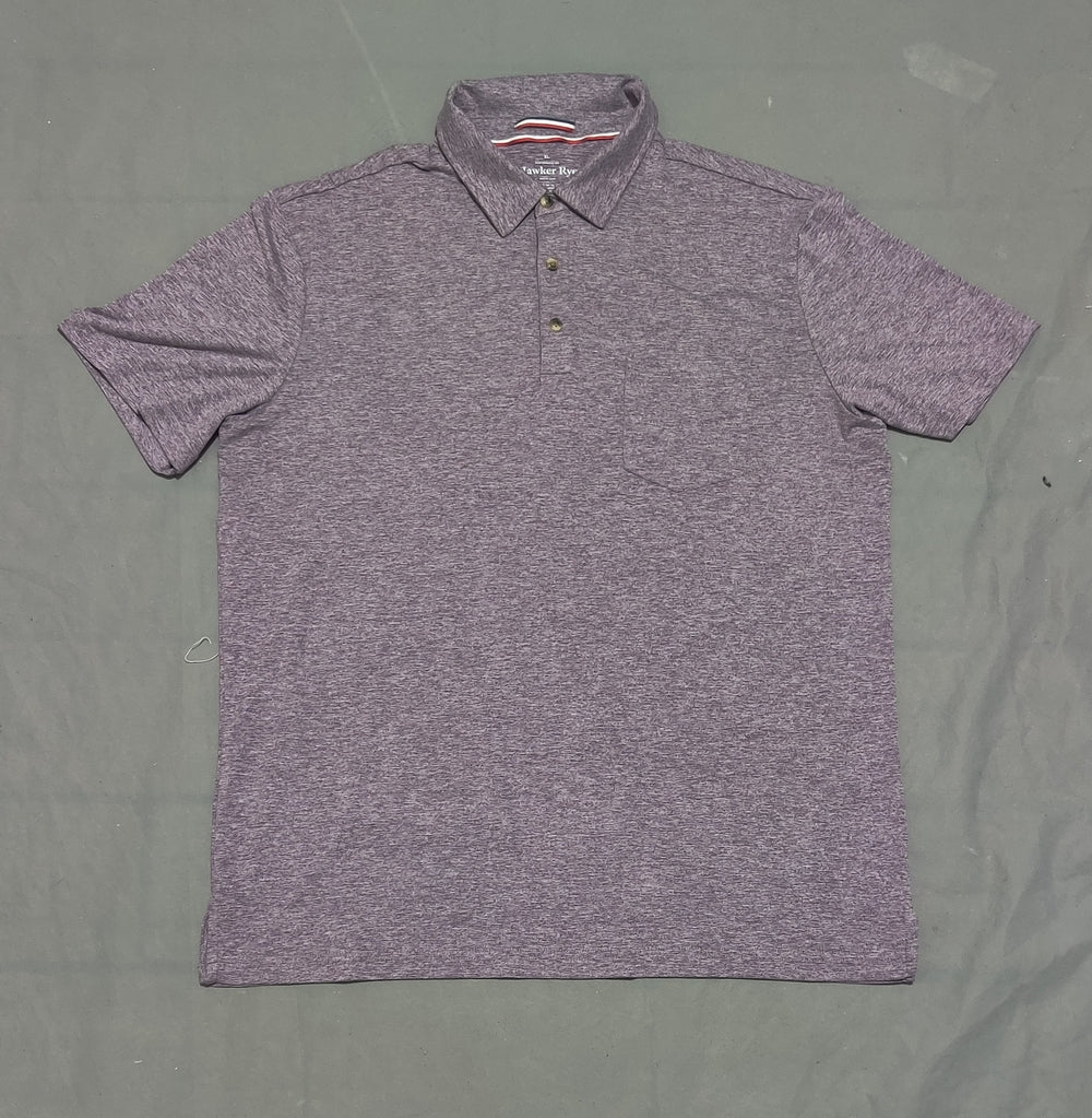 Hawker Rye Men Sport Purple Polo T Shirt