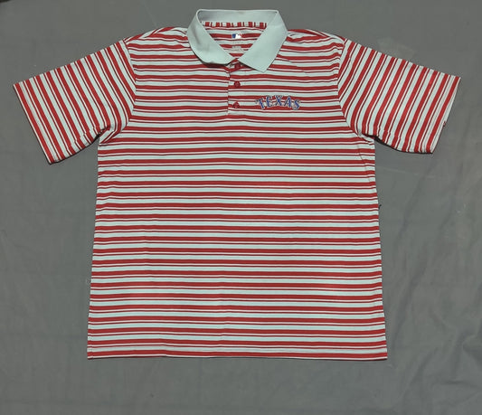 Genuine Merchandise Men Sport Red Polo T Shirt