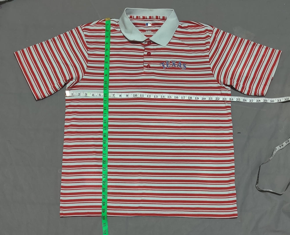 Genuine Merchandise Men Sport Red Polo T Shirt