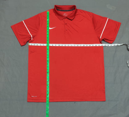 Nike Men Sport Red Polo T Shirt