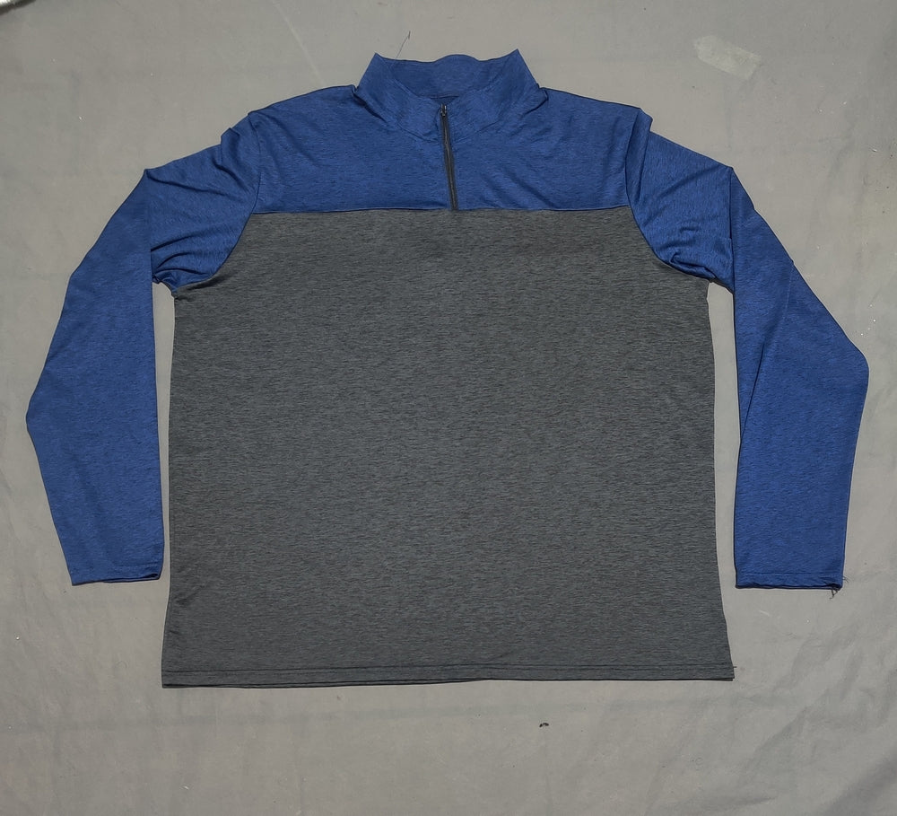 Real Essentials Men Sport Gray Polo T Shirt