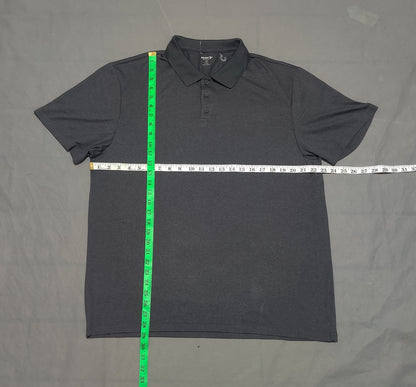 Old Navy Men Sport Gray Polo T Shirt