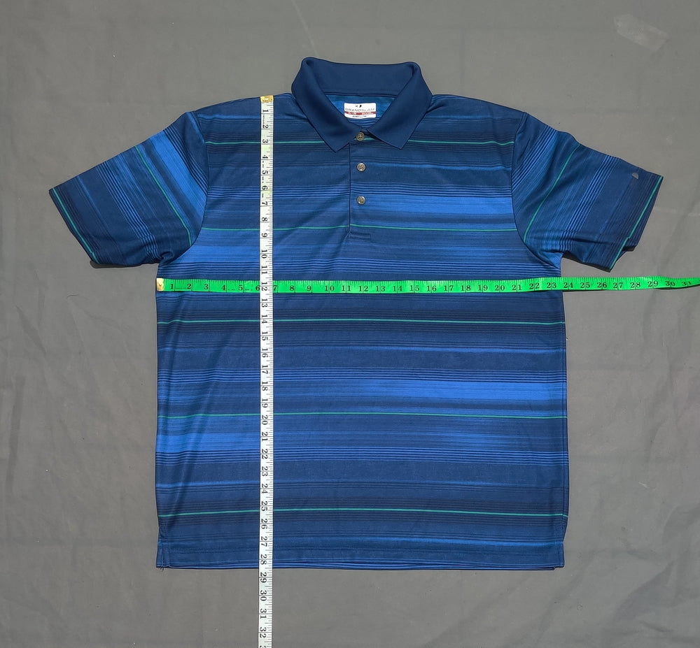 Grand Slam Men Sport Blue Polo T Shirt