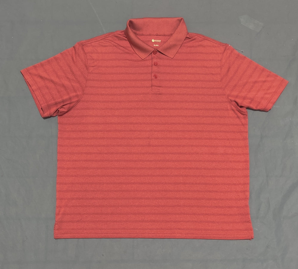 Haggar Men Sport Red Polo T Shirt