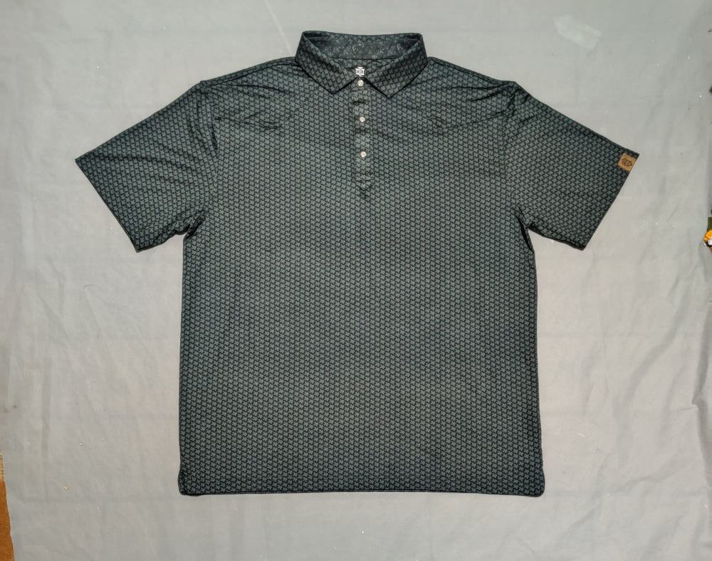 Iron Oak Men Sport Purple Polo T Shirt