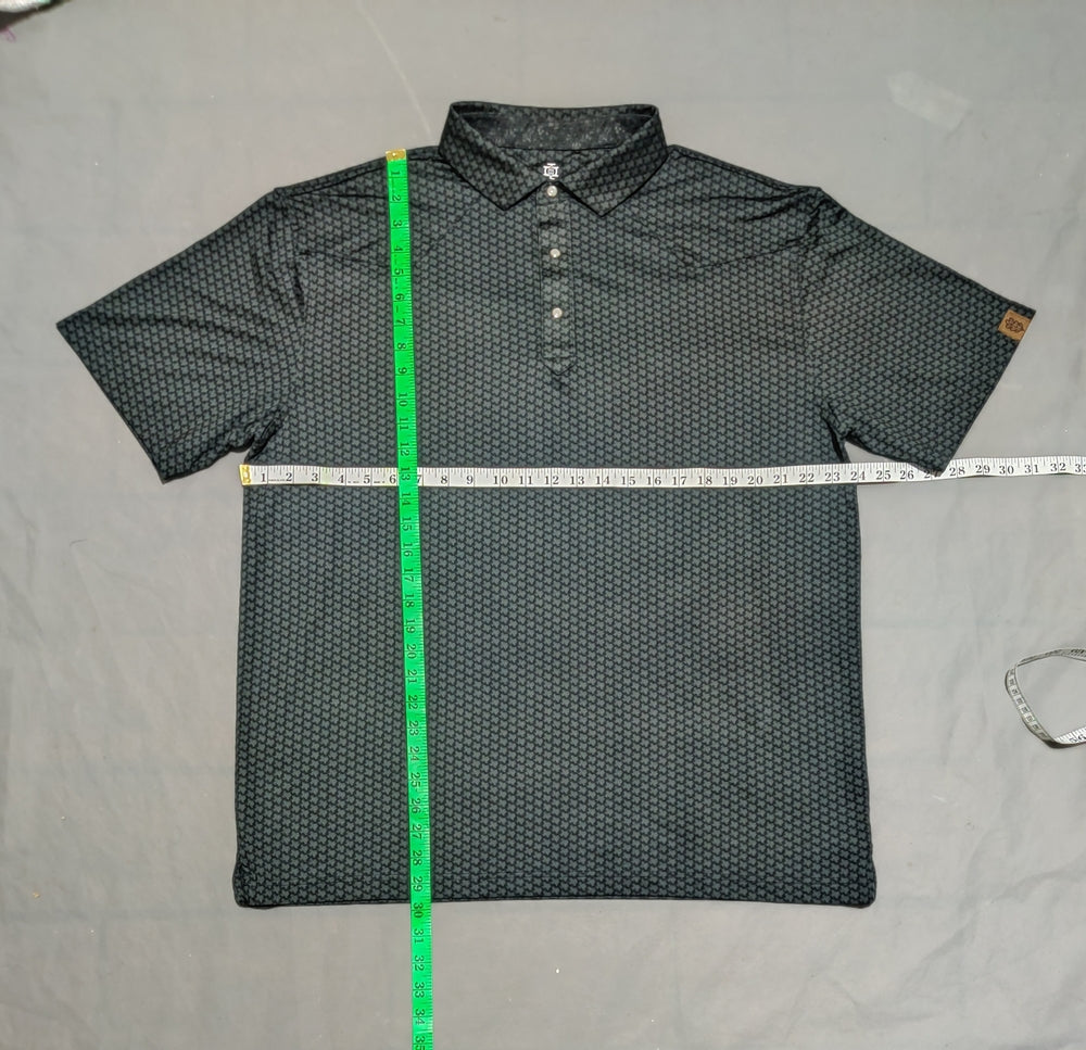 Iron Oak Men Sport Purple Polo T Shirt