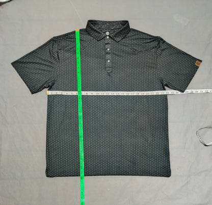 Iron Oak Men Sport Purple Polo T Shirt