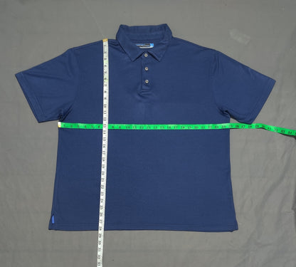 Round & Yorke  Men Sport Blue Polo T Shirt