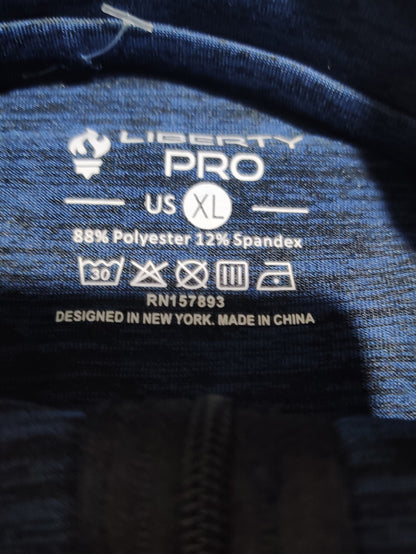 Liberty Pro Men Sport Blue Polo T Shirt