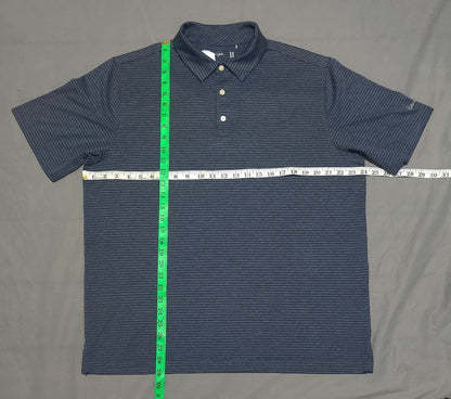 Walter Hagen Men Sport Gray Polo T Shirt