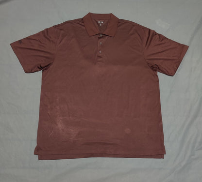 Izod Men Sport Maroon Polo T Shirt