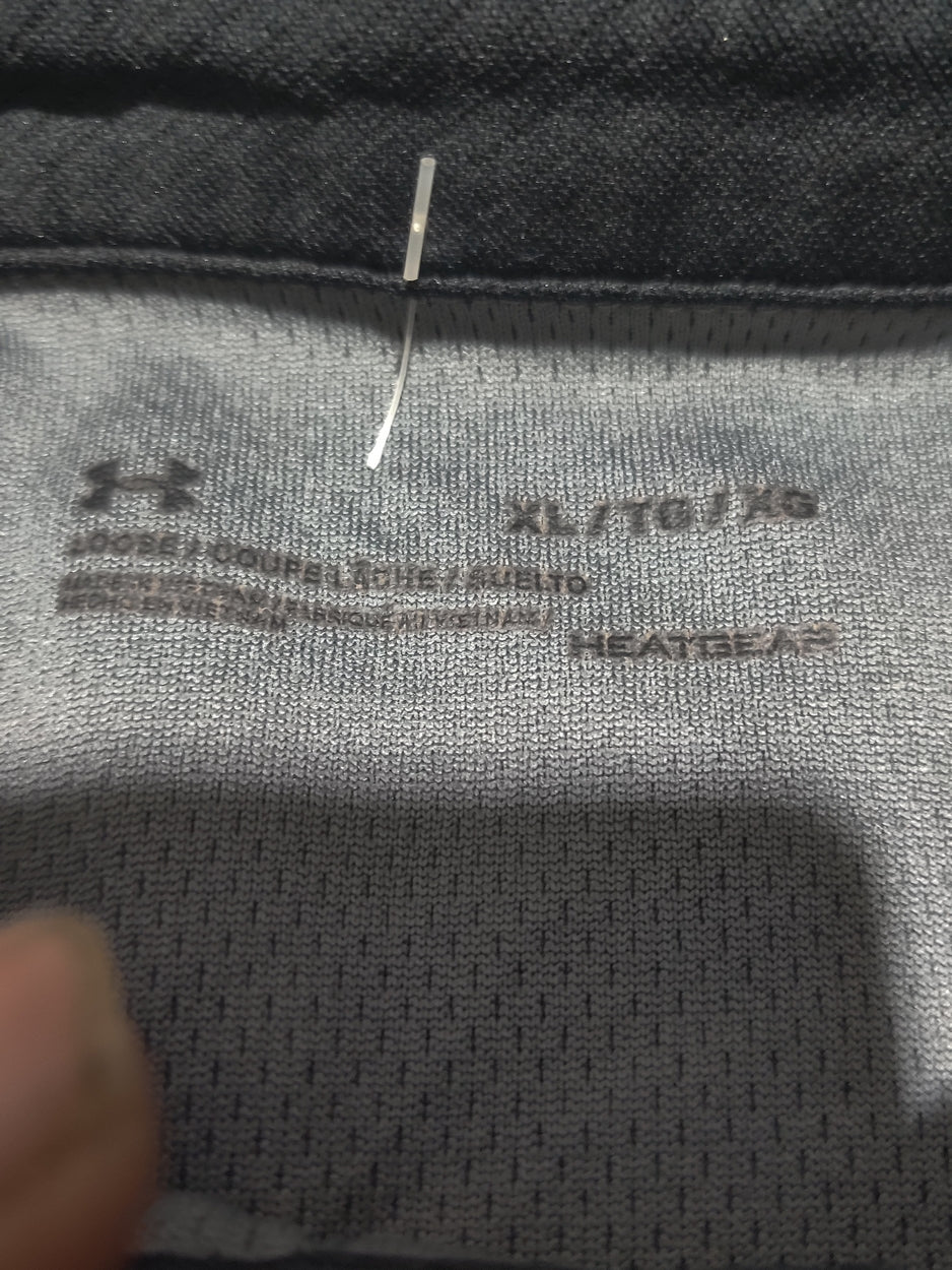 Under Armour Men Sport Gray Polo T Shirt