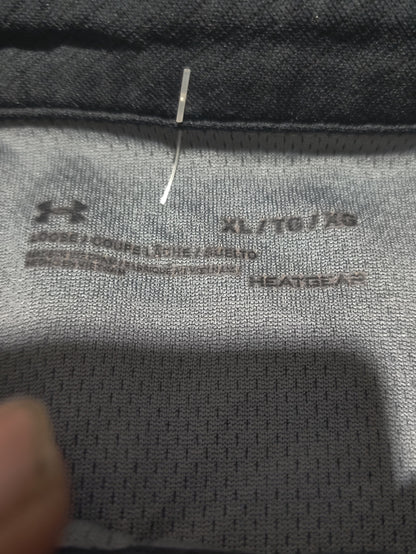 Under Armour Men Sport Gray Polo T Shirt