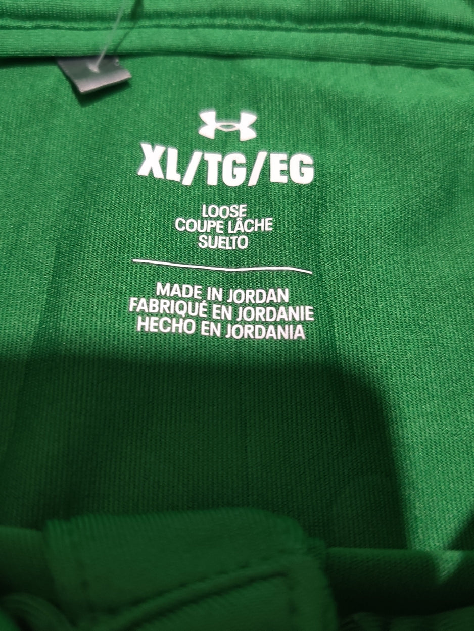 Under Armour Men Sport Green Polo T Shirt