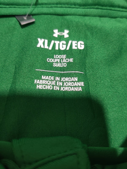 Under Armour Men Sport Green Polo T Shirt