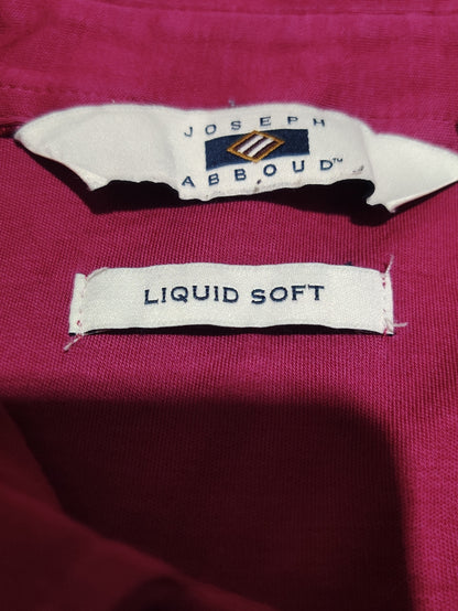Joseph Abboud Men Sport Pink Polo T Shirt