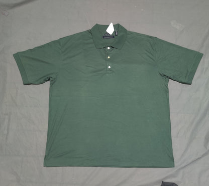 Hathaway Men Sport Green Polo T Shirt