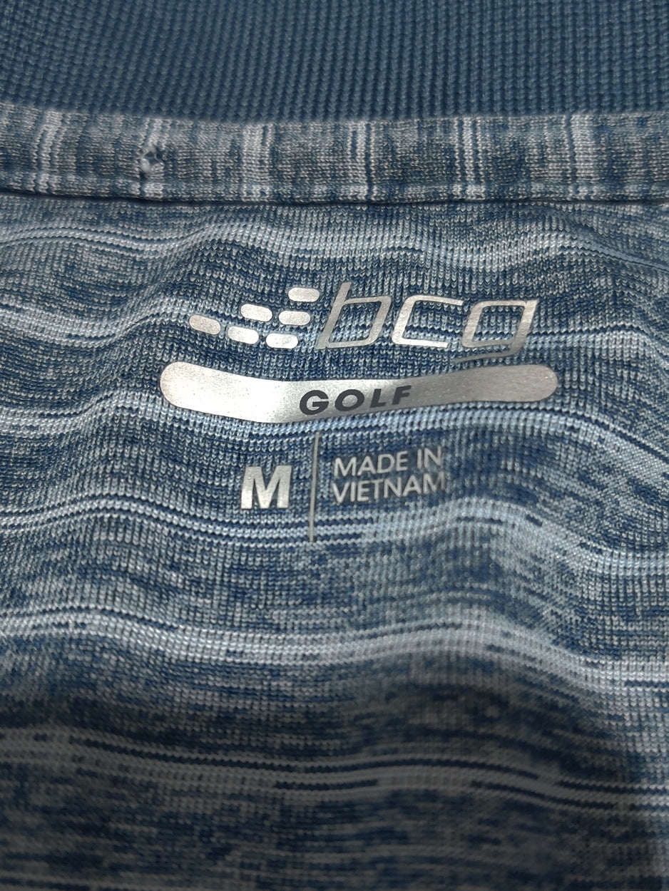 Bcg Men Sport Blue Polo T Shirt