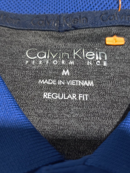 Calvin Klein Men Sport Blue Polo T Shirt